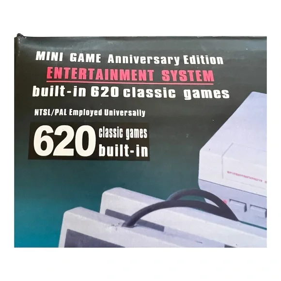Entertainment System Mini NES Style With 620 Games Retro Game - Picture 6 of 6